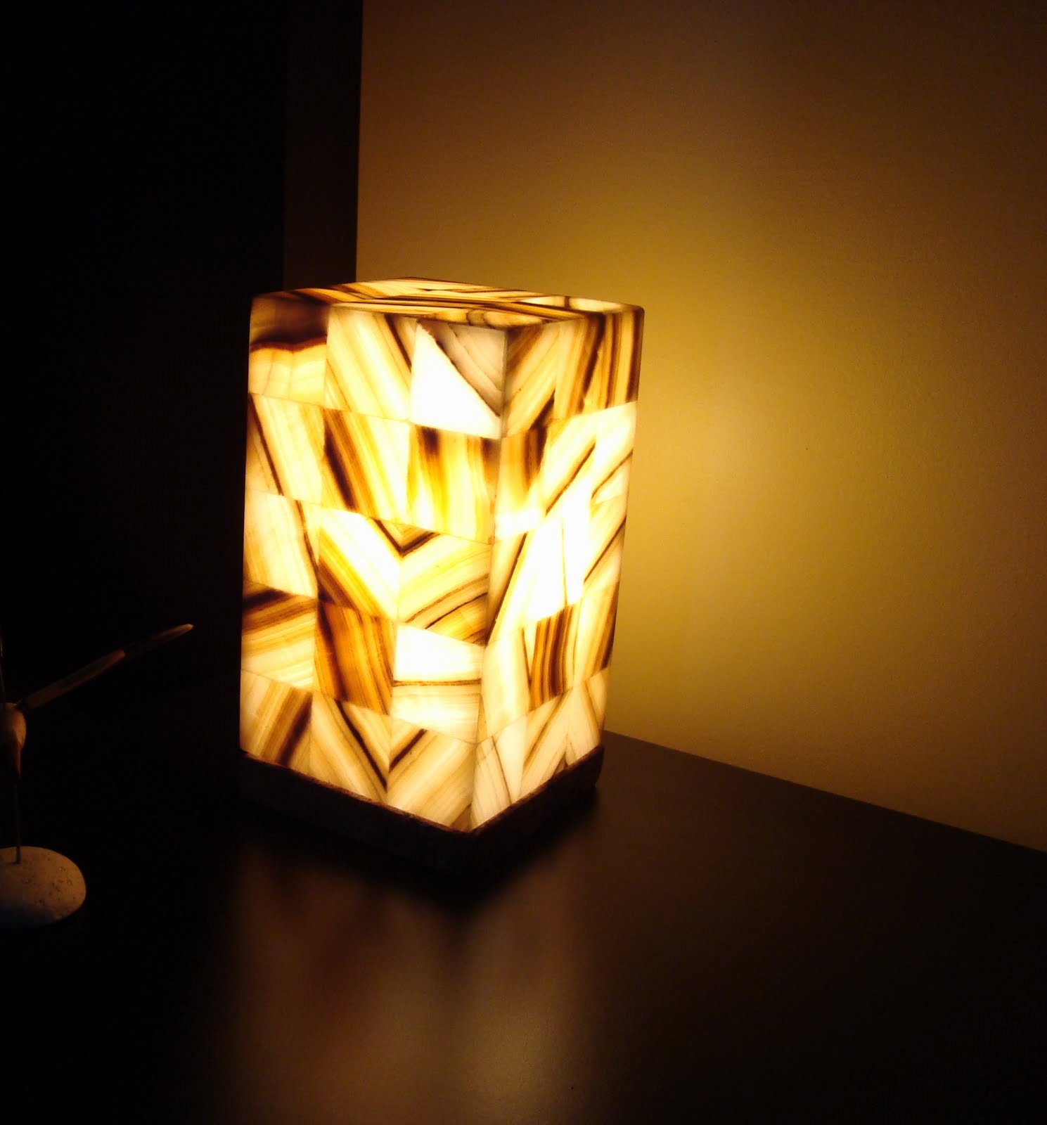 DECORACION ARTESANAL LAMPARAS ONIX