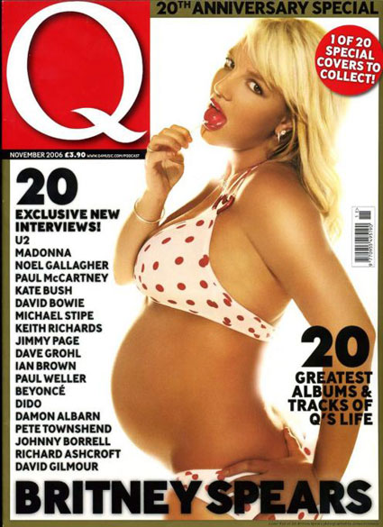 2. Britney Spears (Harper's Bazaar, Aug. 2006)