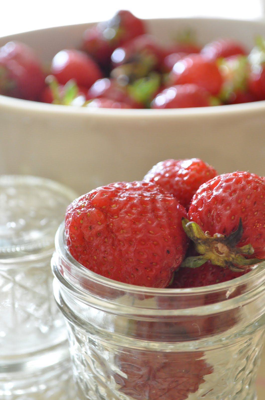 Sweet strawberry syrup summer... Jennifer Rizzo