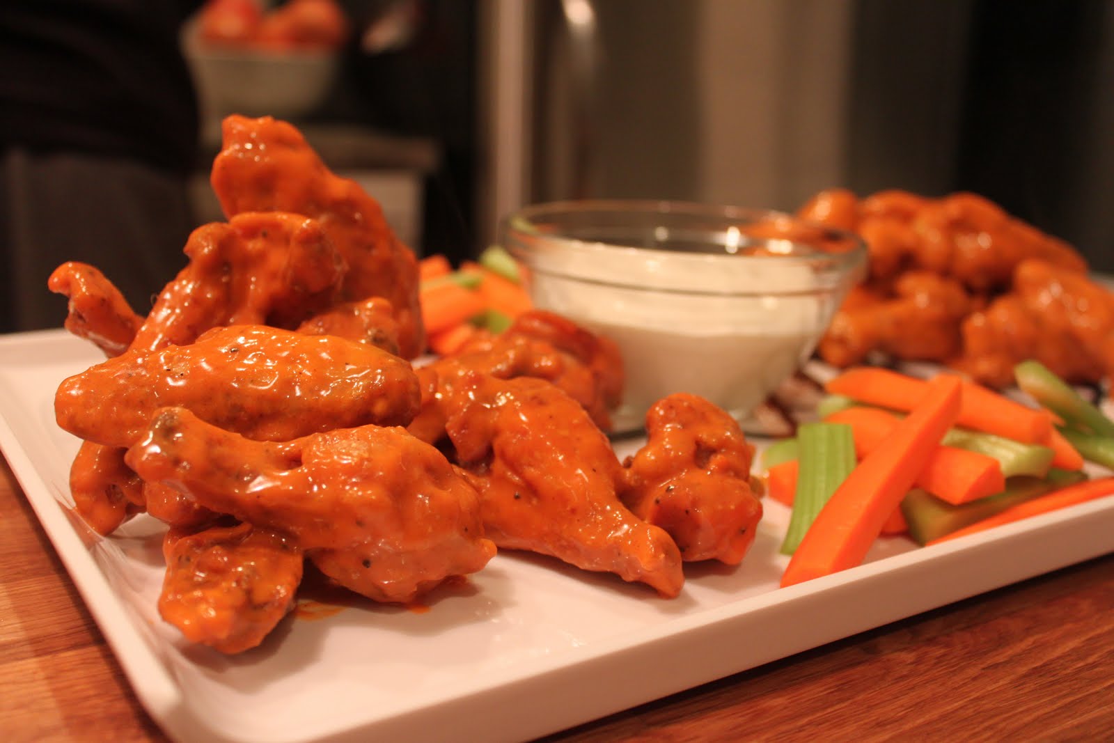 chop whisk stir Spicy Garlic Wing Sauce