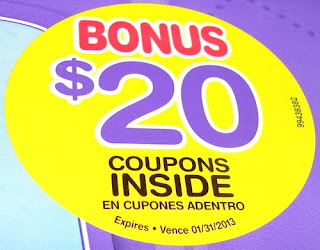 Coupons Inside Specially Marked Luvs Diapers