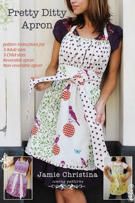 sanourra designs giveaway alert pretty ditty apron pattern 3 apron sewing patterns 267x400 Pretty%2BDitty%2BApron%2BPattern%2BJamie%2BChristina%2Bcover Apron Sewing Patterns
