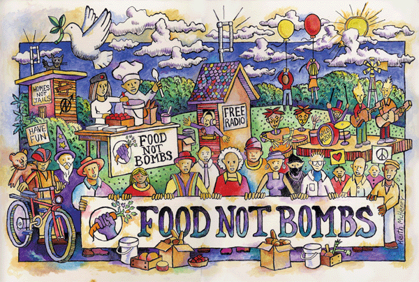 FOOD NOT BOMBS