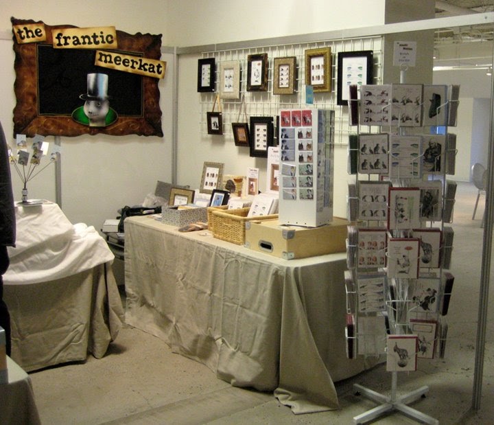 Kim Bagwill as The Frantic Meerkat Renegade Craft Fair in Los Angeles