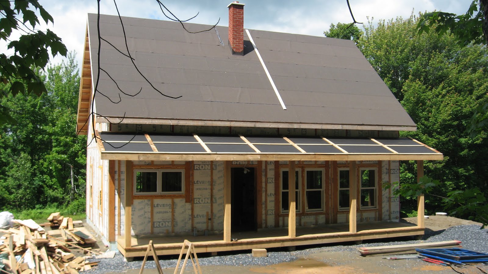 Pinnacle House Blog Finished porch