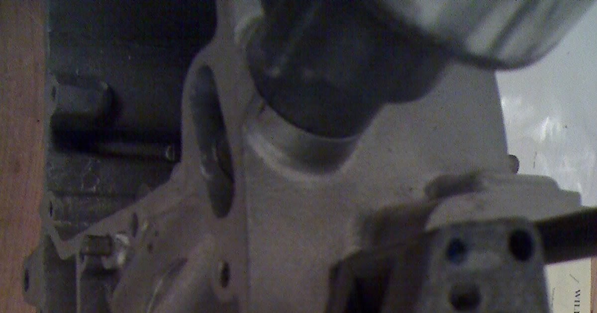 Rebuild BSA C15 Oil pump preparation