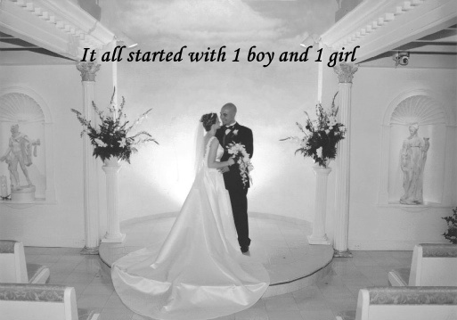 It all started with 1 boy and 1 girl