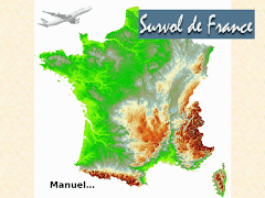 Mapa Geografico da França