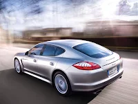 The 2010 Panamera Porsche back side