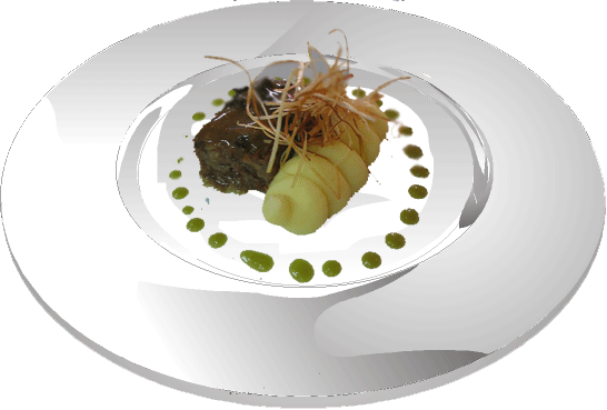 Alimentos y bebidas: platos de alta cocina