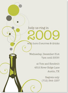 New Year's Party Invitations