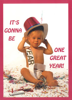 Baby New Year Card