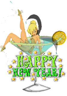 Happy New Year Tinkerbell Wishes