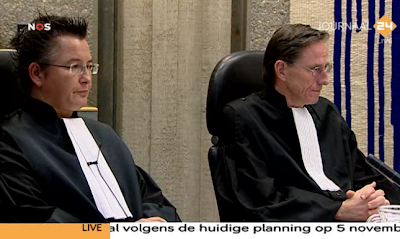 prosecution listening to defense lawyer Moszkowicz (19-10-2010) Wilders Trial 19 october 2010 - prosecution listening to defense lawyer Moszkowicz