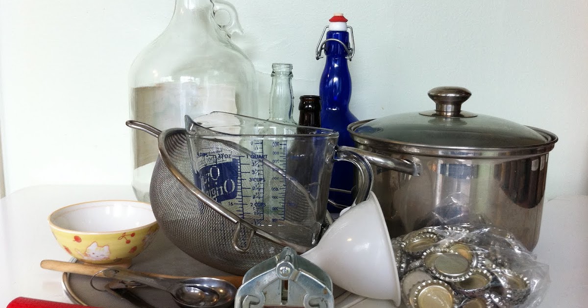 Home Brew Root Beer Equipment and instructions