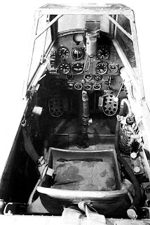 early Bf-109 cockpit and seat
