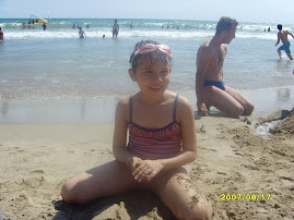 Tina, at Sitges, Catalunya, August, 2007