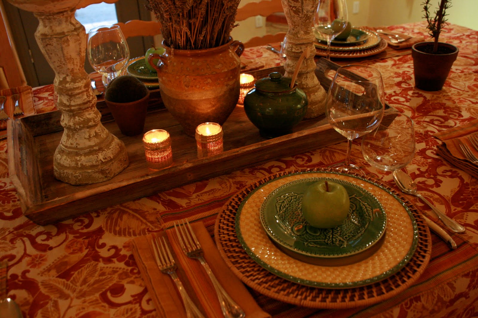 design Tuscan Inspired Tablescape