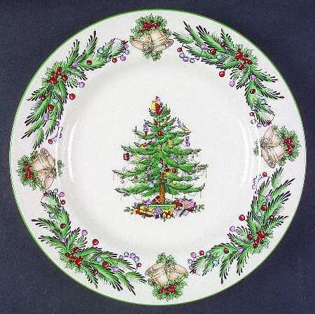 CONFESSIONS OF A PLATE ADDICT: Vintage Blue Willow Christmas