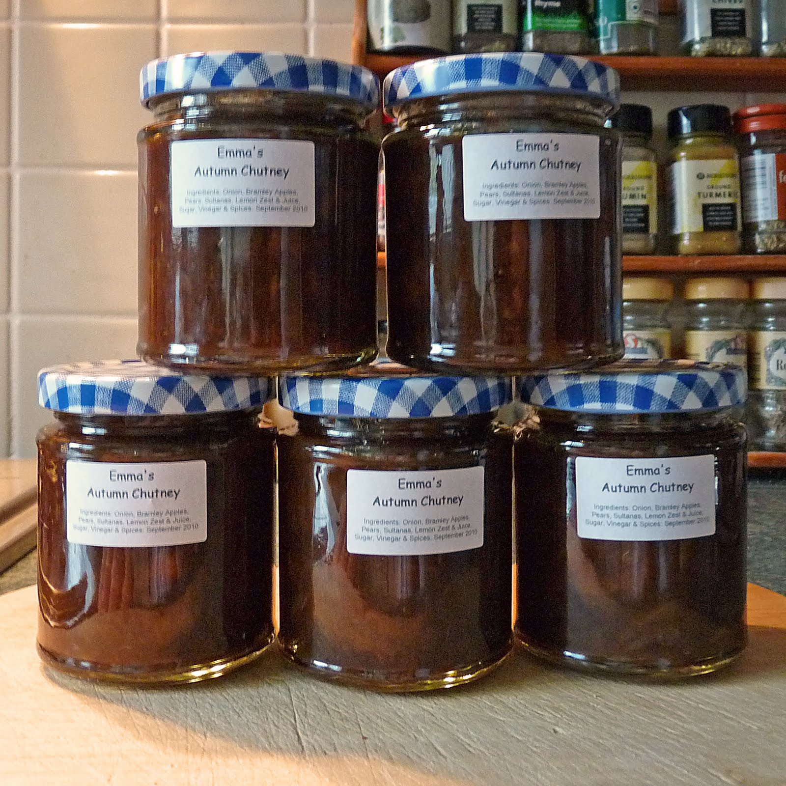 The Northumberland Naturalist Making Autumn Chutney