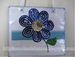 Bannerbag Flor Azul
