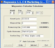 Για να υπολογίσετε την γεννέθλια ημέρα σας στο Τζόλκιν ημερολόγιο των Μάγιας