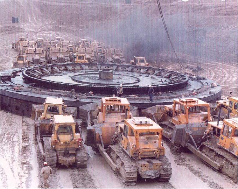 Mining Mayhem Dragline Tub Push