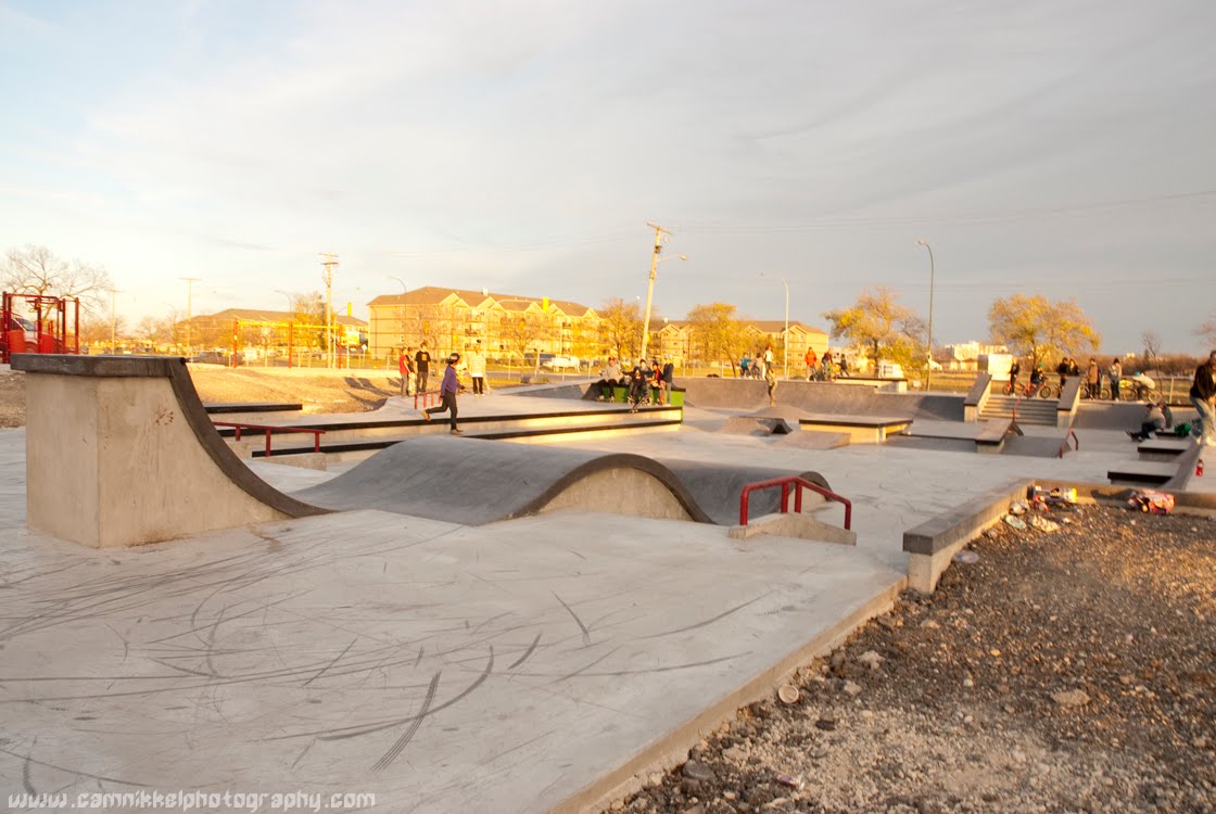 Winnipeg's largest skateboarding site Red River Community Skatepark