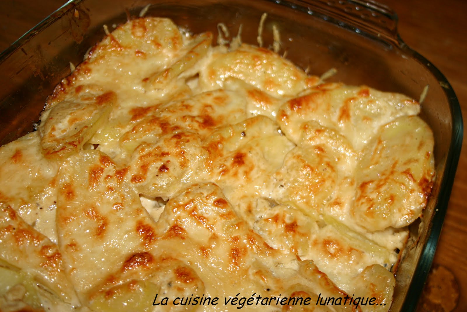 La Cuisine Vegetarienne Lunatique Gratin Dauphinois Fondant Au