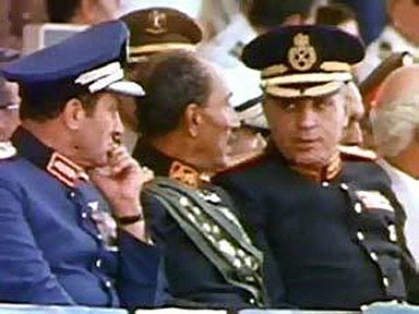 رجال صنعو مصر Abu+Ghazala+Sadat+Mubarak