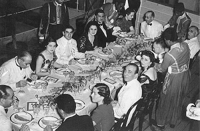 أثرياء مصر زمان. Aboard+S.S.+Kawsar+Yacht-Wedding+Party+Dinner+Reception+March+1939