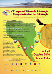 V CONGRESO CHILENO DE PSICOLOGÍA - I CONGRESO ANDINO DE PSICOLOGÍA