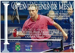 I OPEN DE TENIS DE MESA