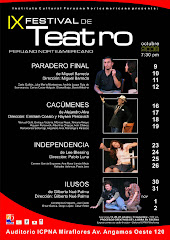 AUSPICIAMOS EL IX FESTIVAL DE TEATRO PERUANO NORTEAMERICANO DEL ICPNA