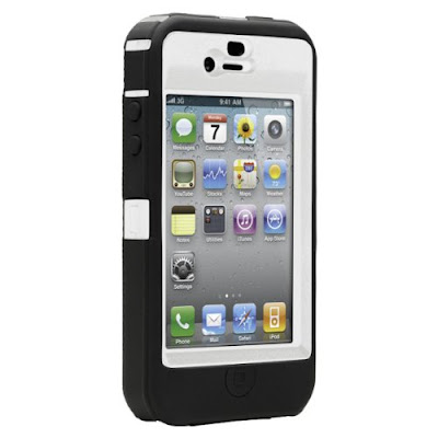 Otter  Iphone on Otterbox Defender Case For Iphone 4g  White And Black   Fits At T
