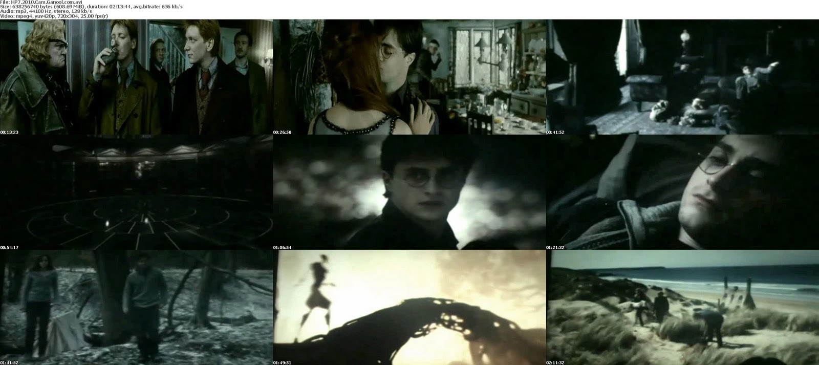 harry potter deathly hallows part 1 hd