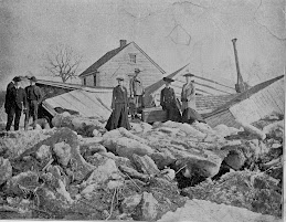 A. L. Mansbarger's Wrecked Home
