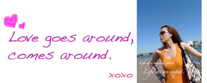 Love goes around, comes around.