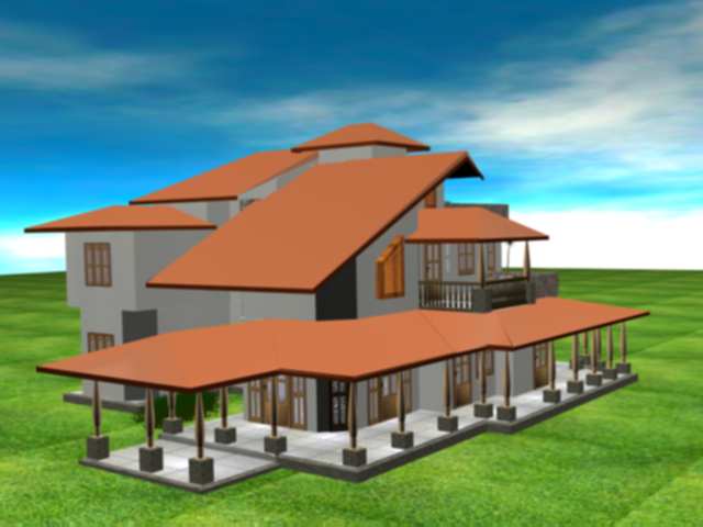home plan: sri lankan home plan