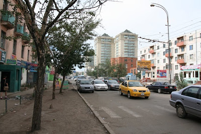 Ulaanbaatar traffic