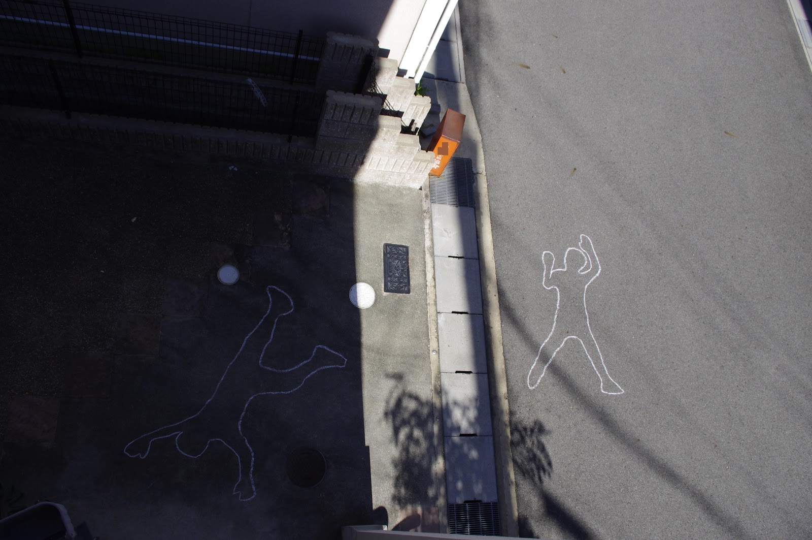 Iwagon の ゆるい生活 殺人事件現場ごっこ