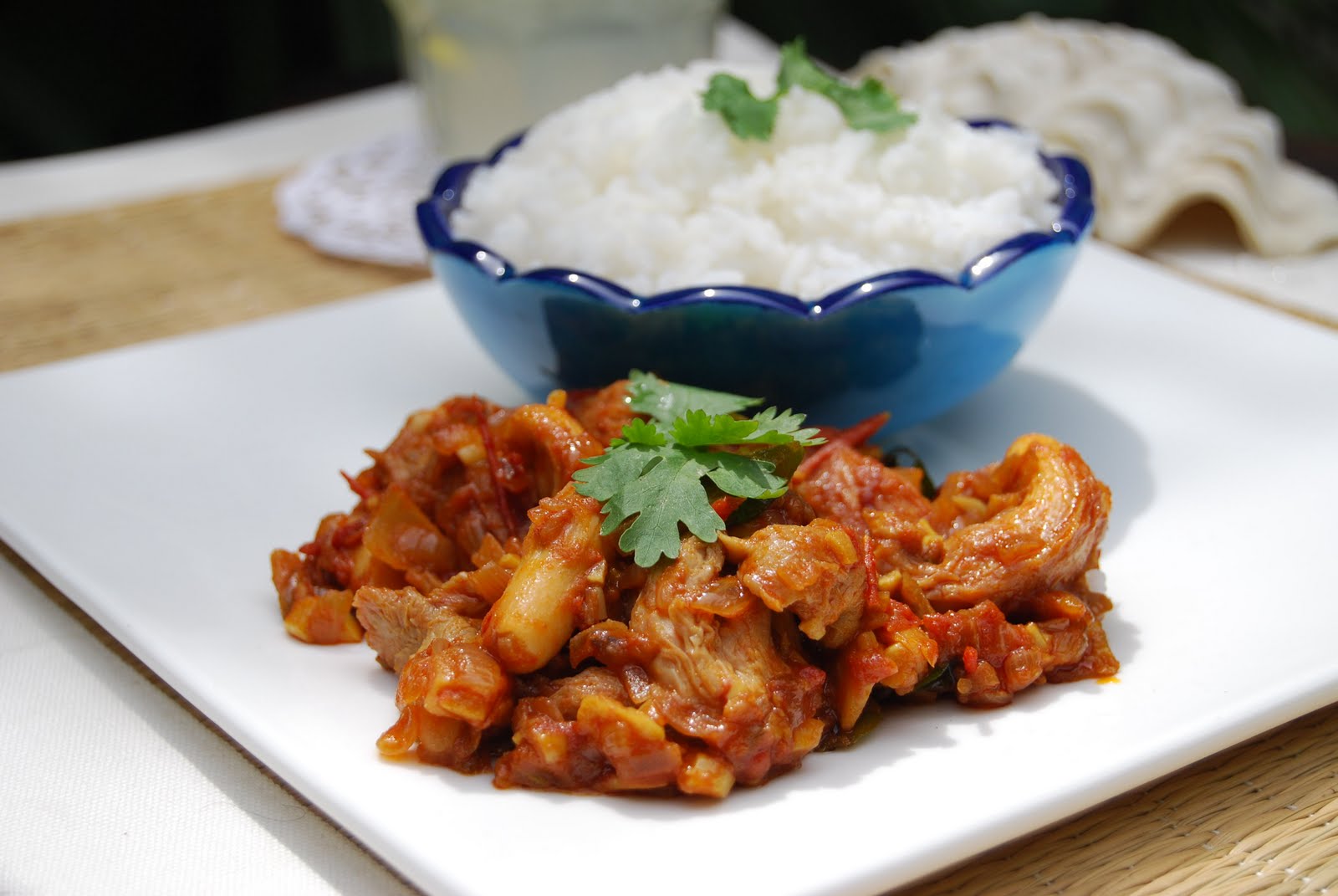 potpuree Oyster Mushroom Curry....