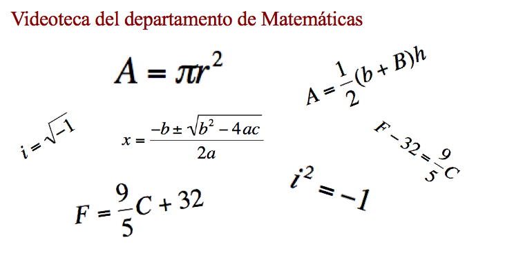 Videoteca de Matemáticas de UPRA