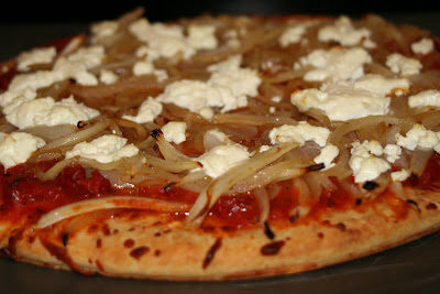 Caramelized Onion Cheese Pizza