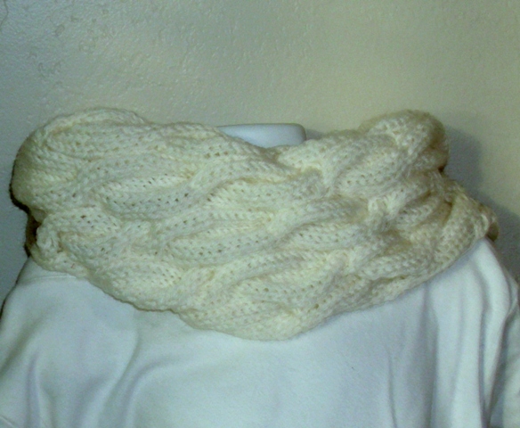 Louise Knits: Burberry Cowl