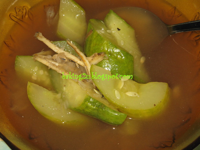 My Culinary Adventures Sayur Air Timun