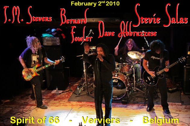 Stevie SALAS * Bernard FOWLER * Dave ABBRUZZESE * T.M. Stevens (02/02/10) - "Spirit of 66"