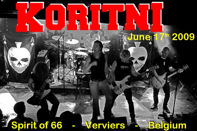 Koritni (17/06/09) at the "Spirit of 66" in Verviers, Belgium.