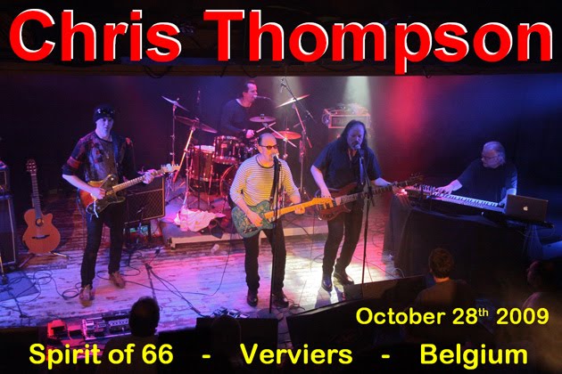Chris Thompson (28/10/09) at the "Spirit of 66" in Verviers, Belgium.