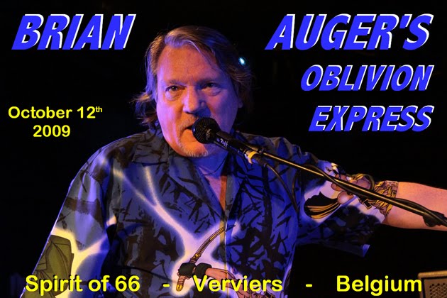 Brian Auger's Oblivion Express (12/10/09) at the "Spiriit of 66" in Verviers, Belgium.